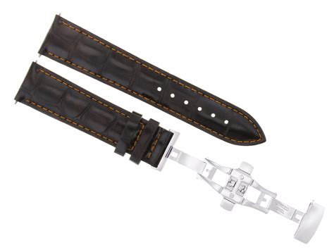 breitling leather strap with deployment clasp rwi|Breitling watch straps cheap.